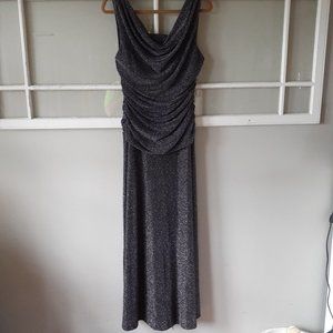 R & M Richards Mother of the Groom/Bride Dress Size 14W Black
